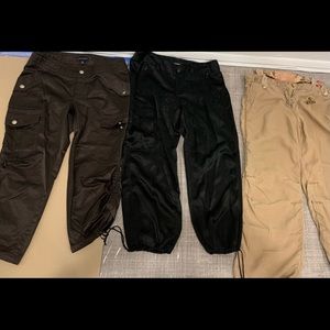 Silk and Satin Pants